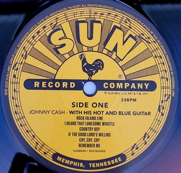Johnny Cash - With His Hot And Blue Guitar - Vinyl |