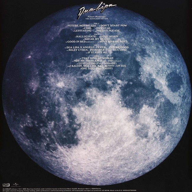 Dua Lipa - Future Nostalgia - (The Moonlight Edition) Vinyl |