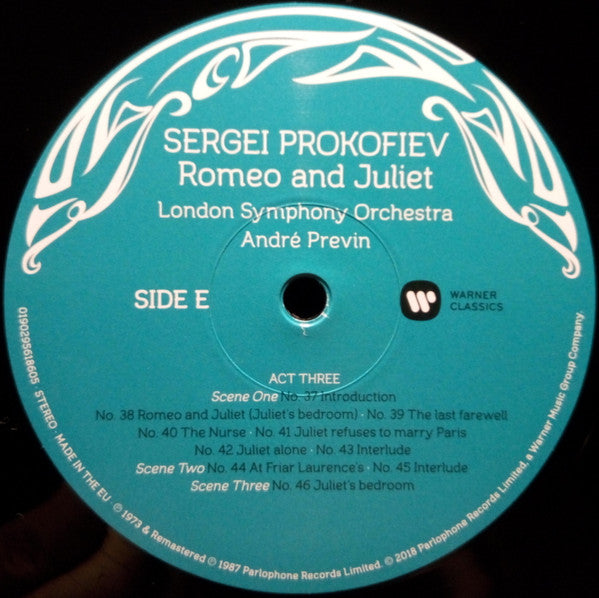 Andre Previn - Prokofiev: Romeo And Juliet - Vinyl |