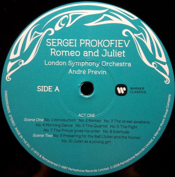Andre Previn - Prokofiev: Romeo And Juliet - Vinyl |