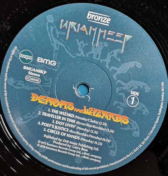 Uriah Heep - Demons And Wizards - Vinyl |