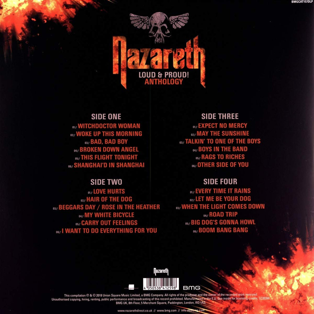 Nazareth - Loud & Proud! Anthology - Color Vinyl |