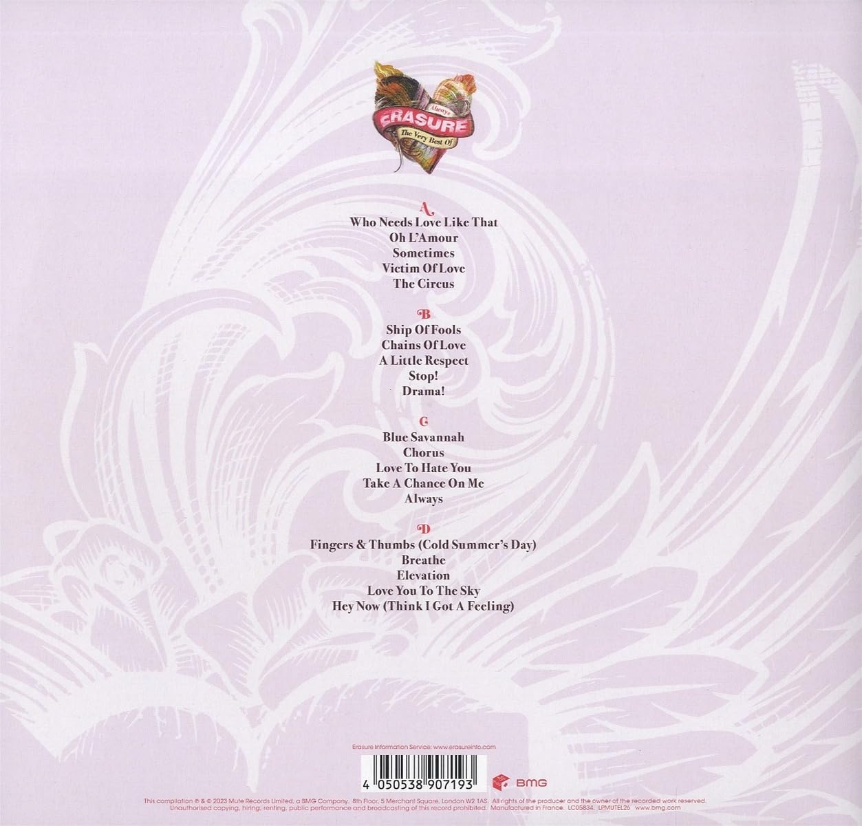 Erasure - Always - The Very Best Of Erasure - Vinyl |