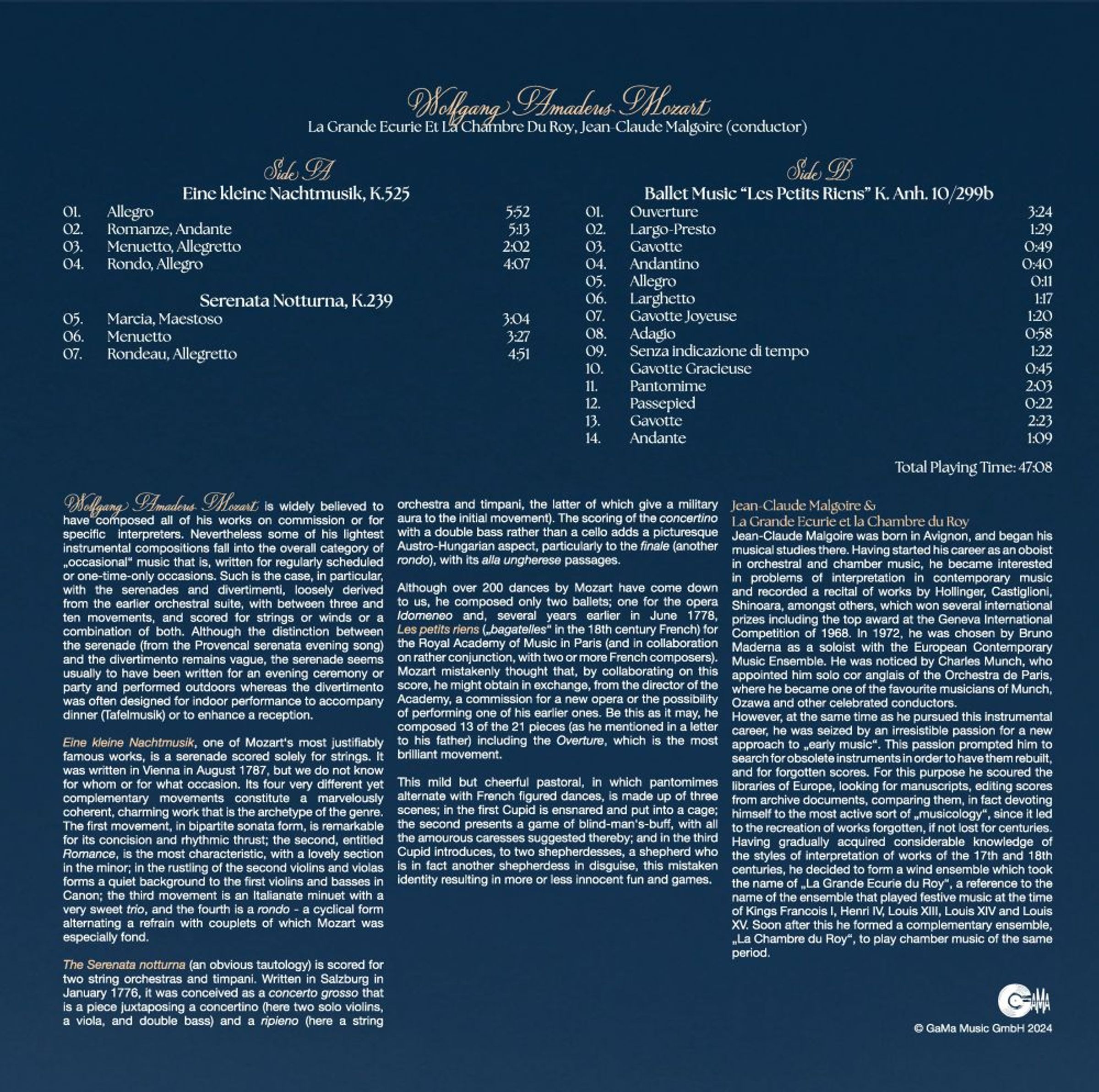 Mozart Wolfgang Amadeus  - Eine Kleine Nachtmusik K.525 -  Vinyl
