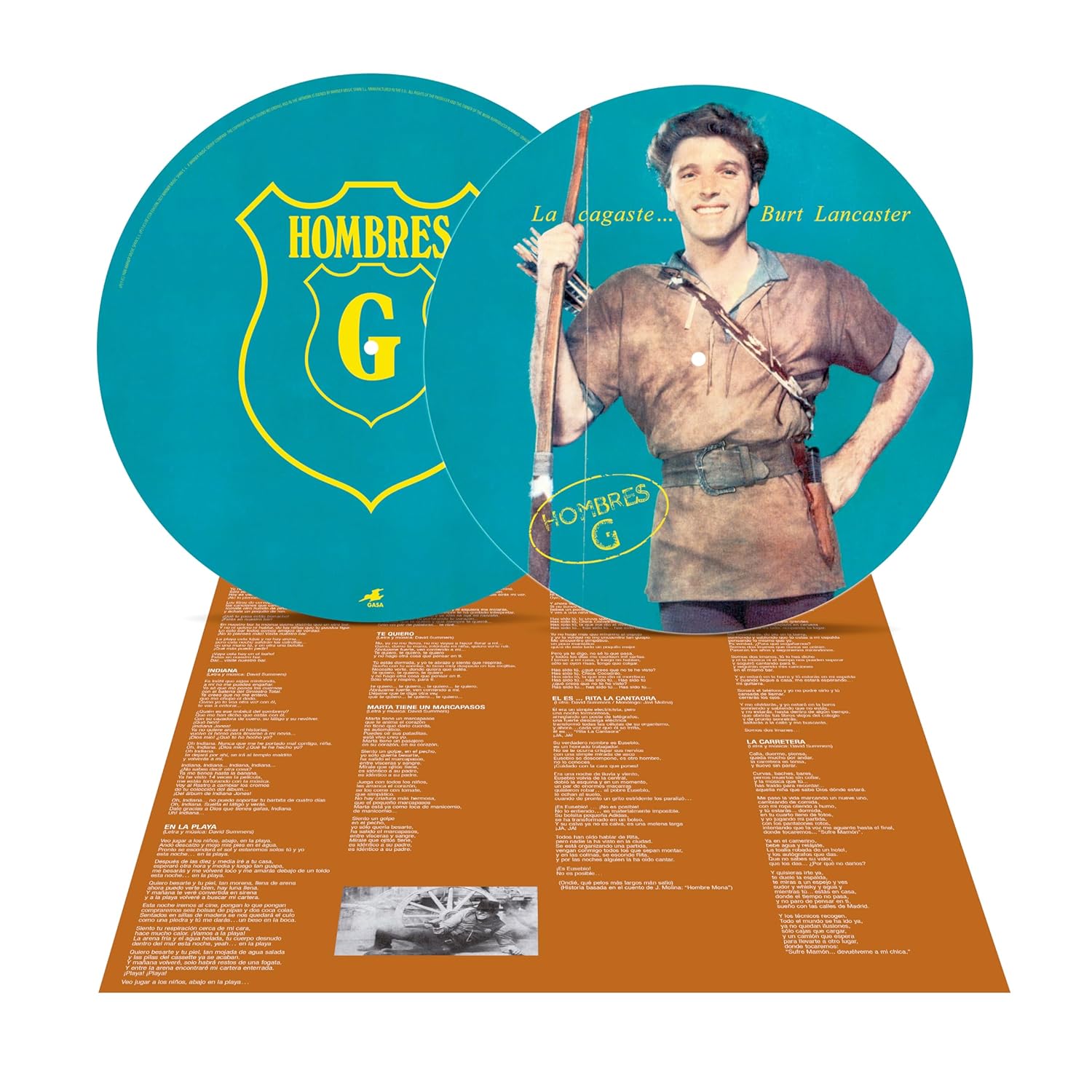 Hombres G - La Cagaste....Burt Lancaster - Color Vinyl |