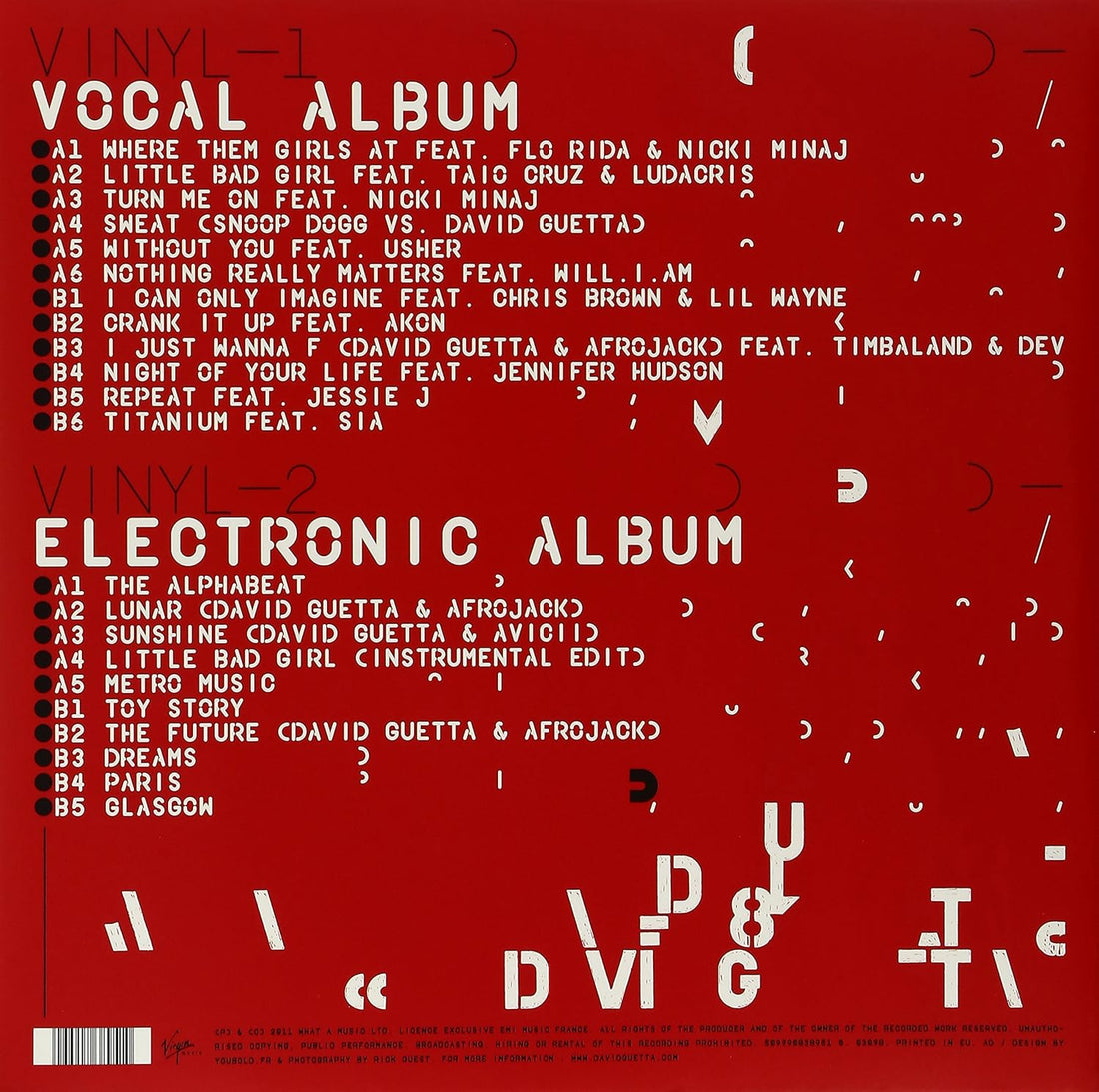 David Guetta - Nothing But The Beat - Vinyl |