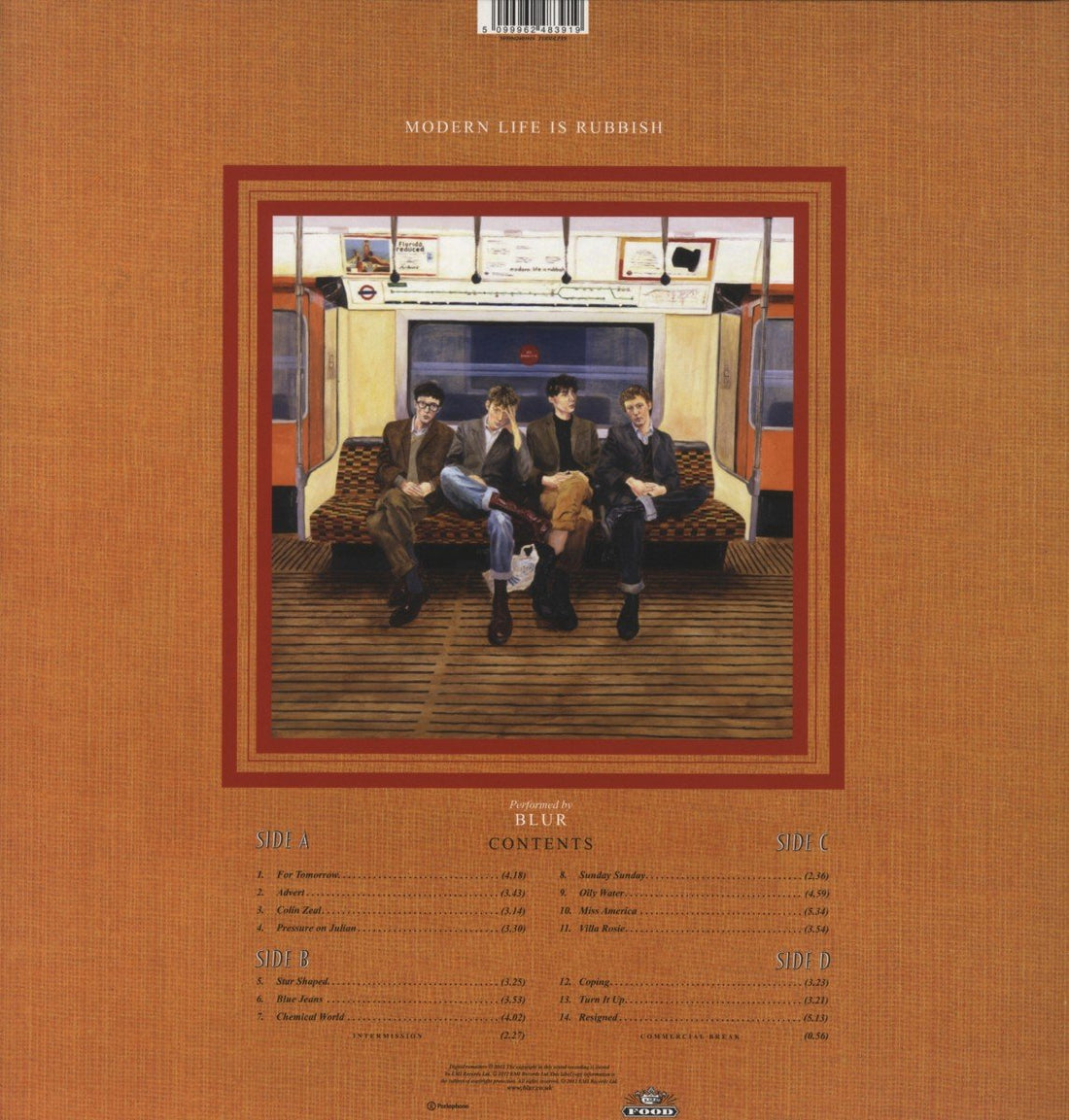 Blur - Modern Life Is Rubbish Spec - Vinyl |