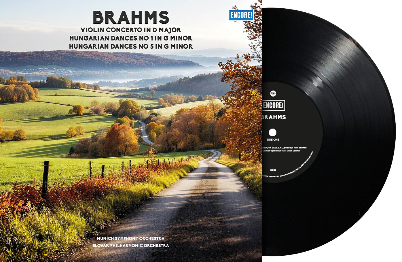 Brahms - Violin Concerto/Hungarian Dances 1 & 5 - Vinyl