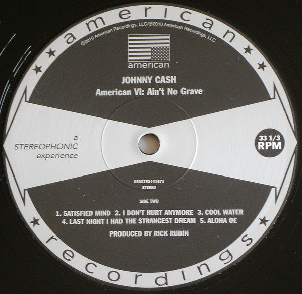 Johnny Cash - American Vi: Ain'T No Grave - Vinyl |