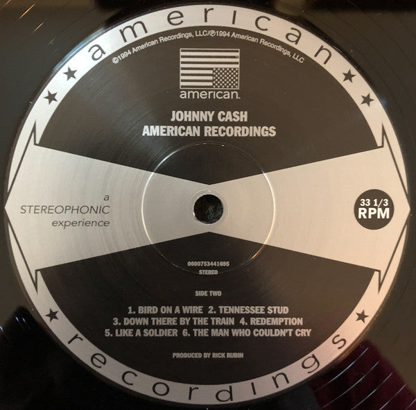 Johnny Cash - American Recordings - Vinyl |
