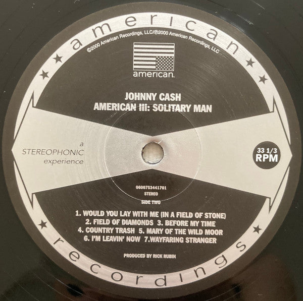 Johnny Cash - American Iii: Solitary Man - Vinyl |