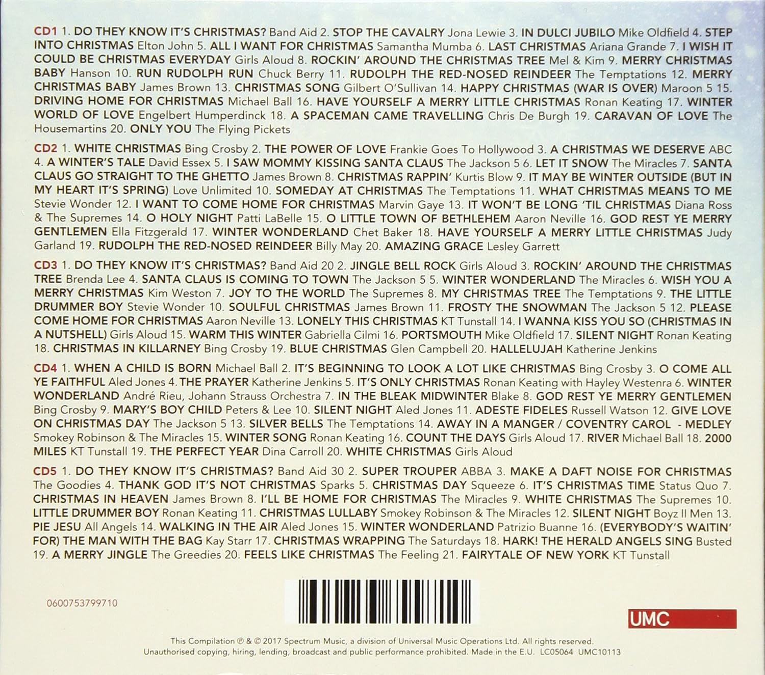 Various Artists - 101 Christmas - CD