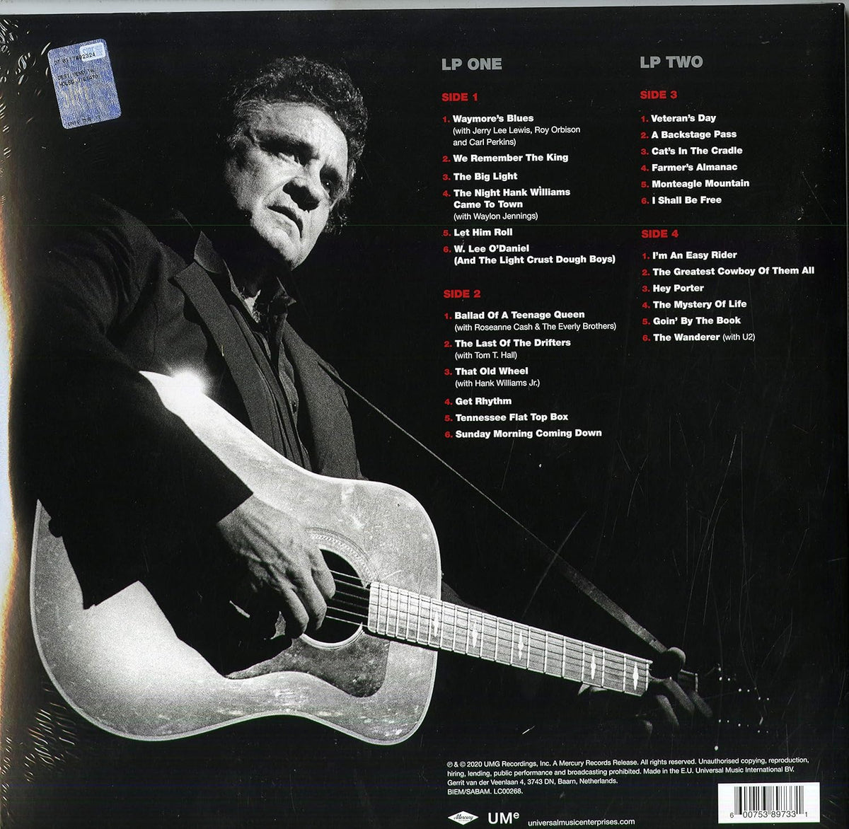 Johnny Cash - Easy Rider: The Best Of The Mercury Recordings - Vinyl |