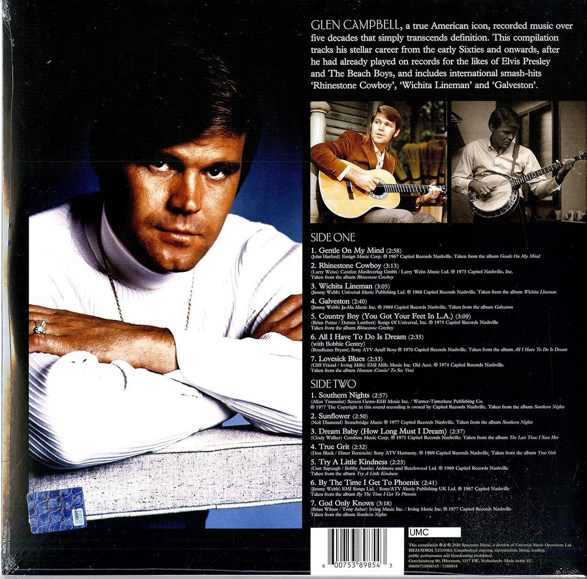 Glen Campbell - Gentle On My Mind: The Best Of - Vinyl |