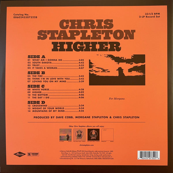 Chris Stapleton - Higher - Vinyl |