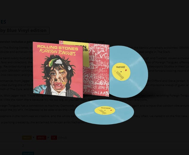 The Rolling Stones - Foreign Tongues - Color Vinyl |