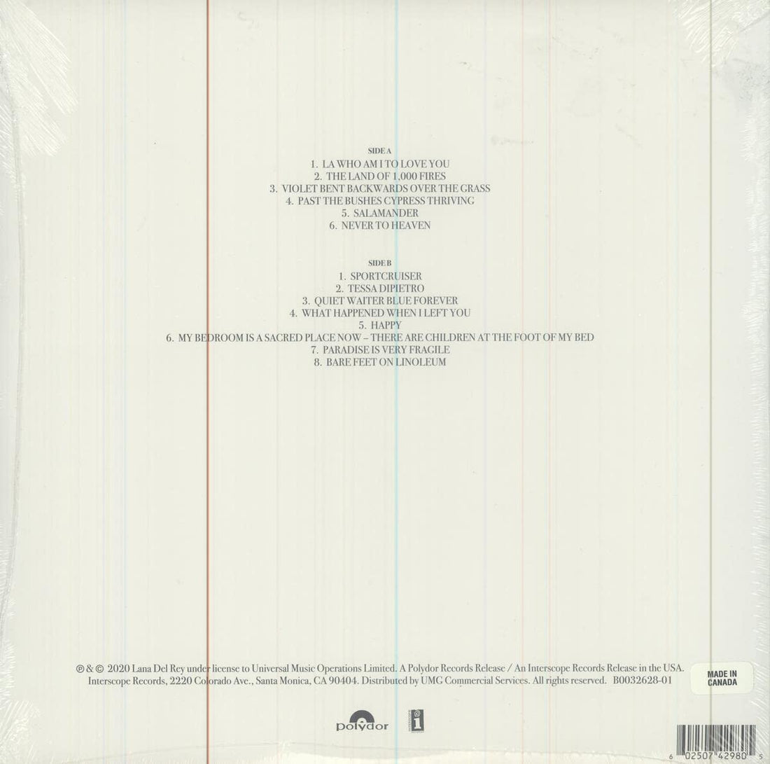 Lana Del Rey - Violet Bent Backwards Over The Grass - Vinyl |