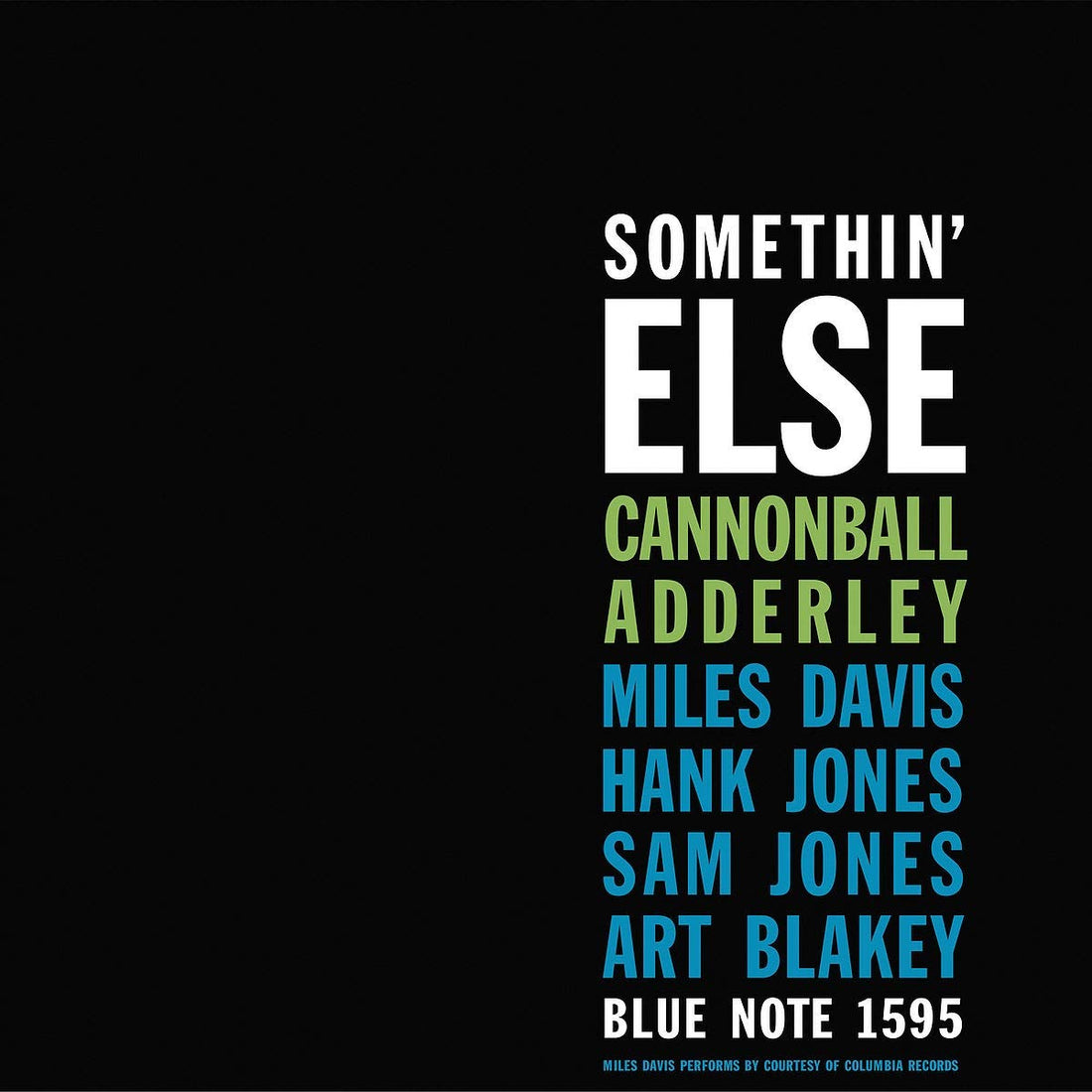 Cannonball Adderley - Somethin' Else - Vinyl |