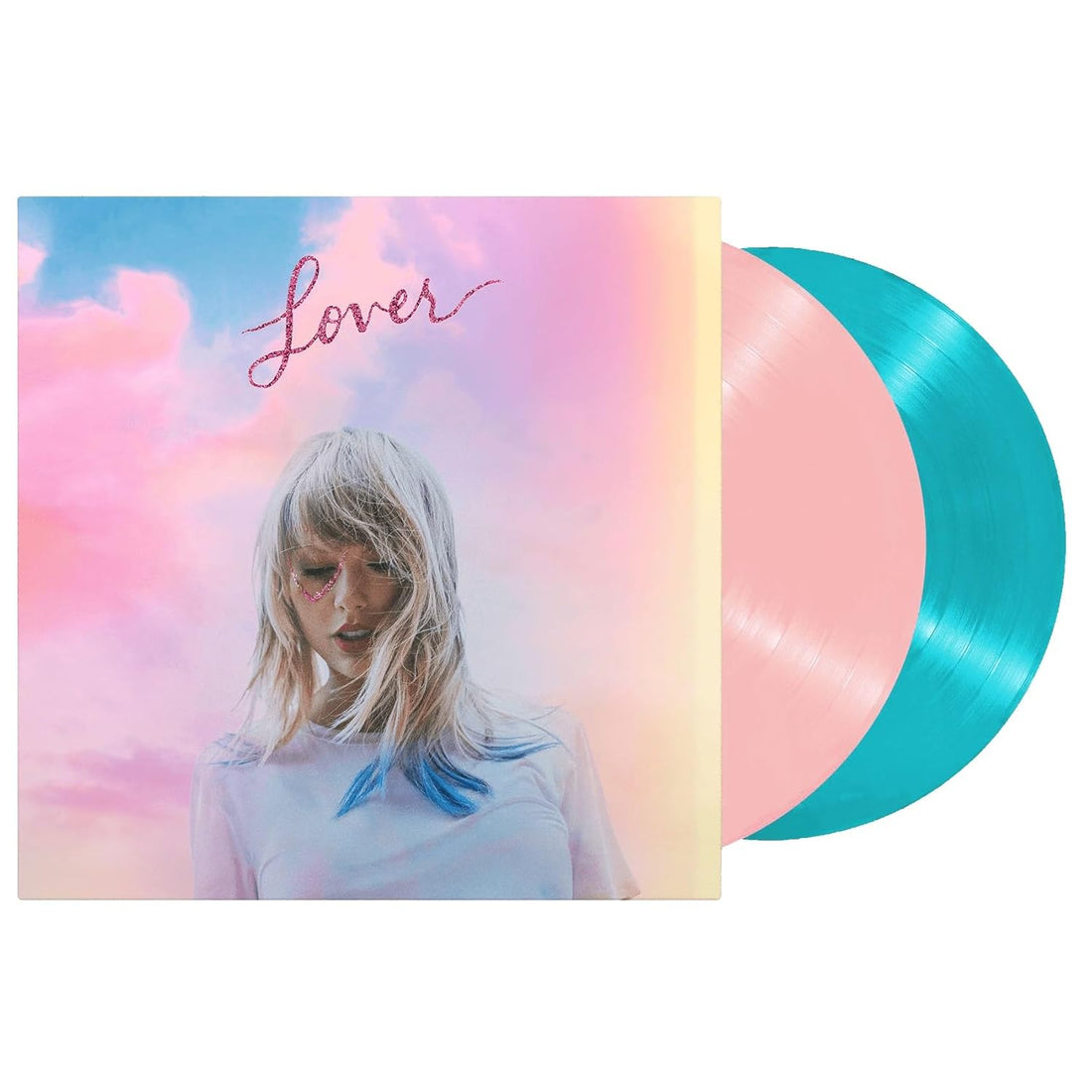 Taylor Swift - Lover - Pink & Blue Color Vinyl |