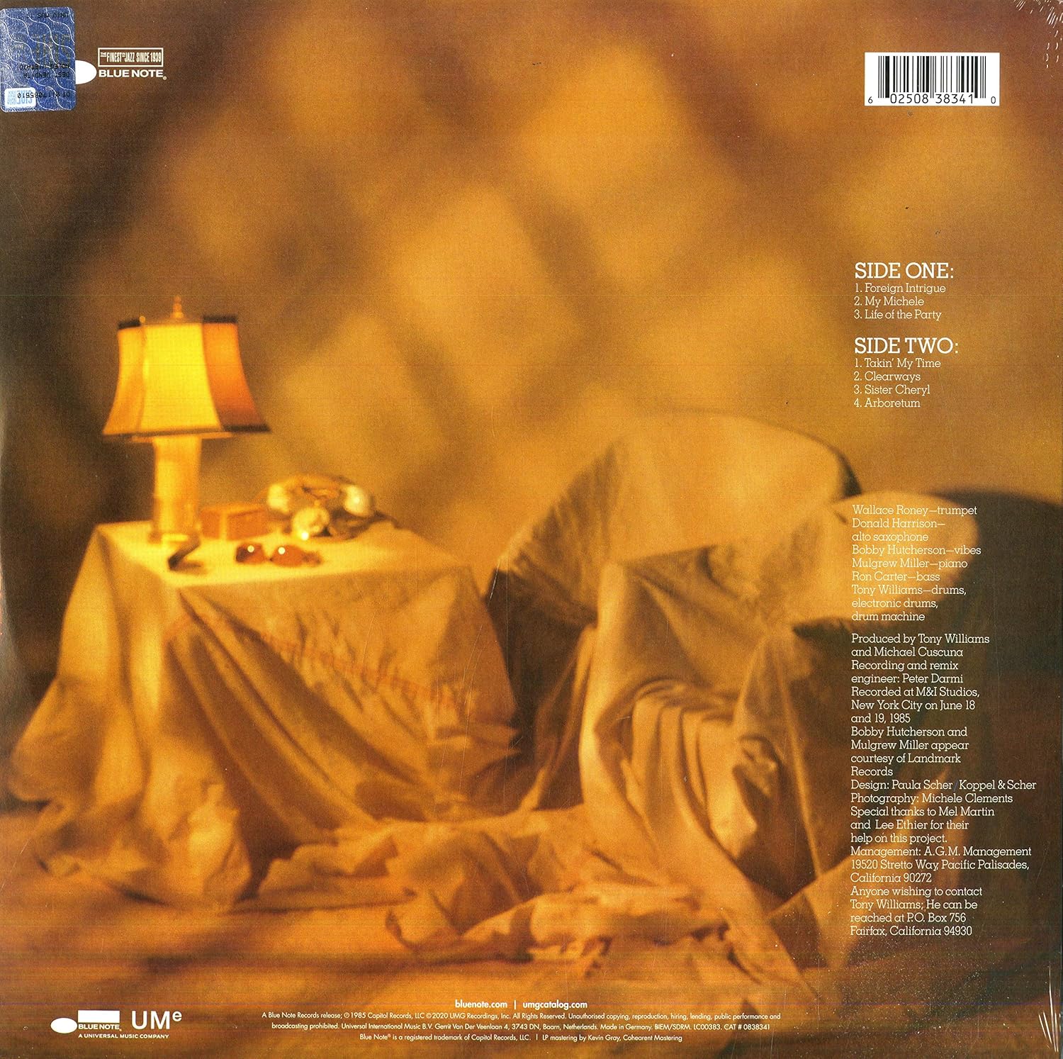 Foreign Intrigue - Tony Williams - Vinyl |