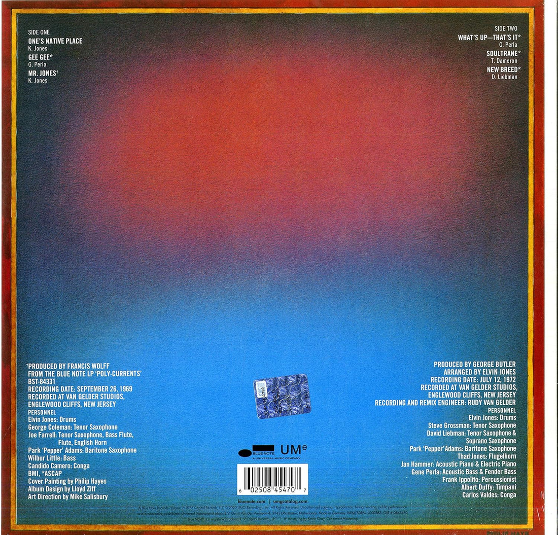 Elvin Jones - Mr. Jones - Vinyl |