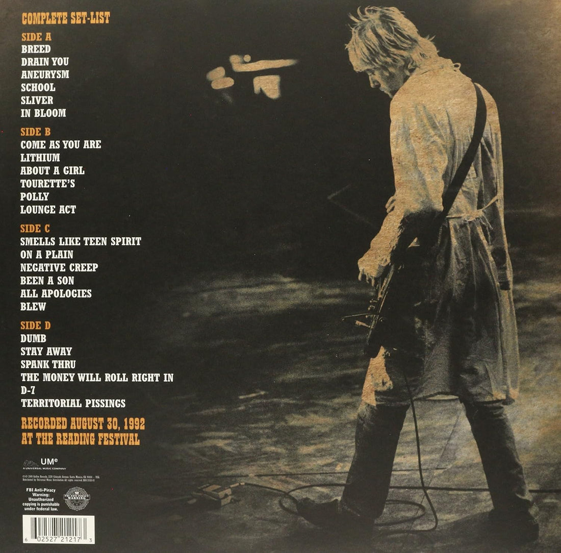 Nirvana - Live At The Reading - Vinyl |