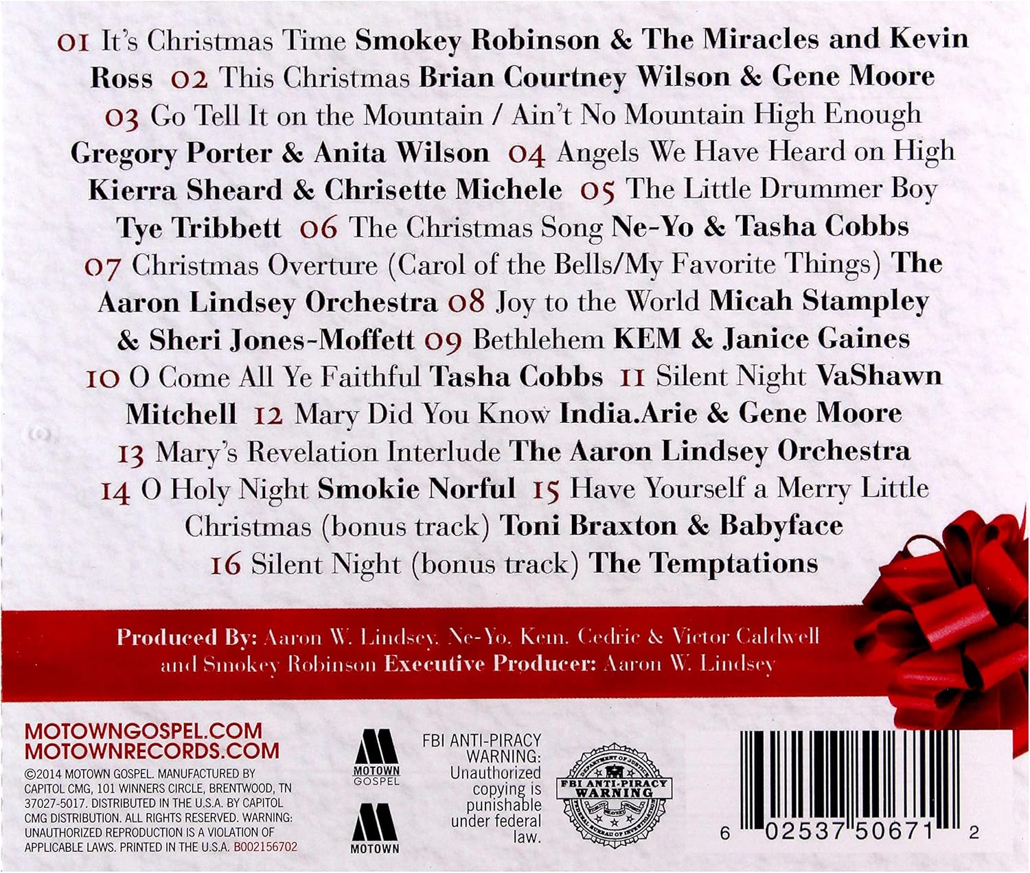 Various Artists - Motown Christmas - CD