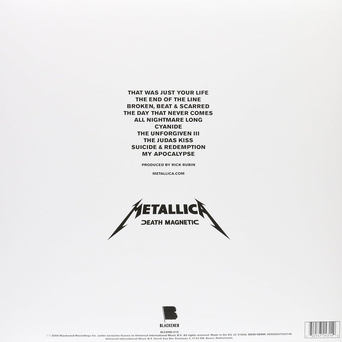 Metallica - Death Magnetic - Vinyl |