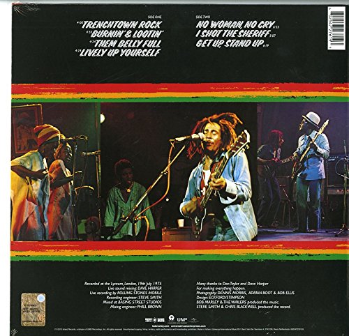 Bob Marley & The Wailers - Live - Vinyl |