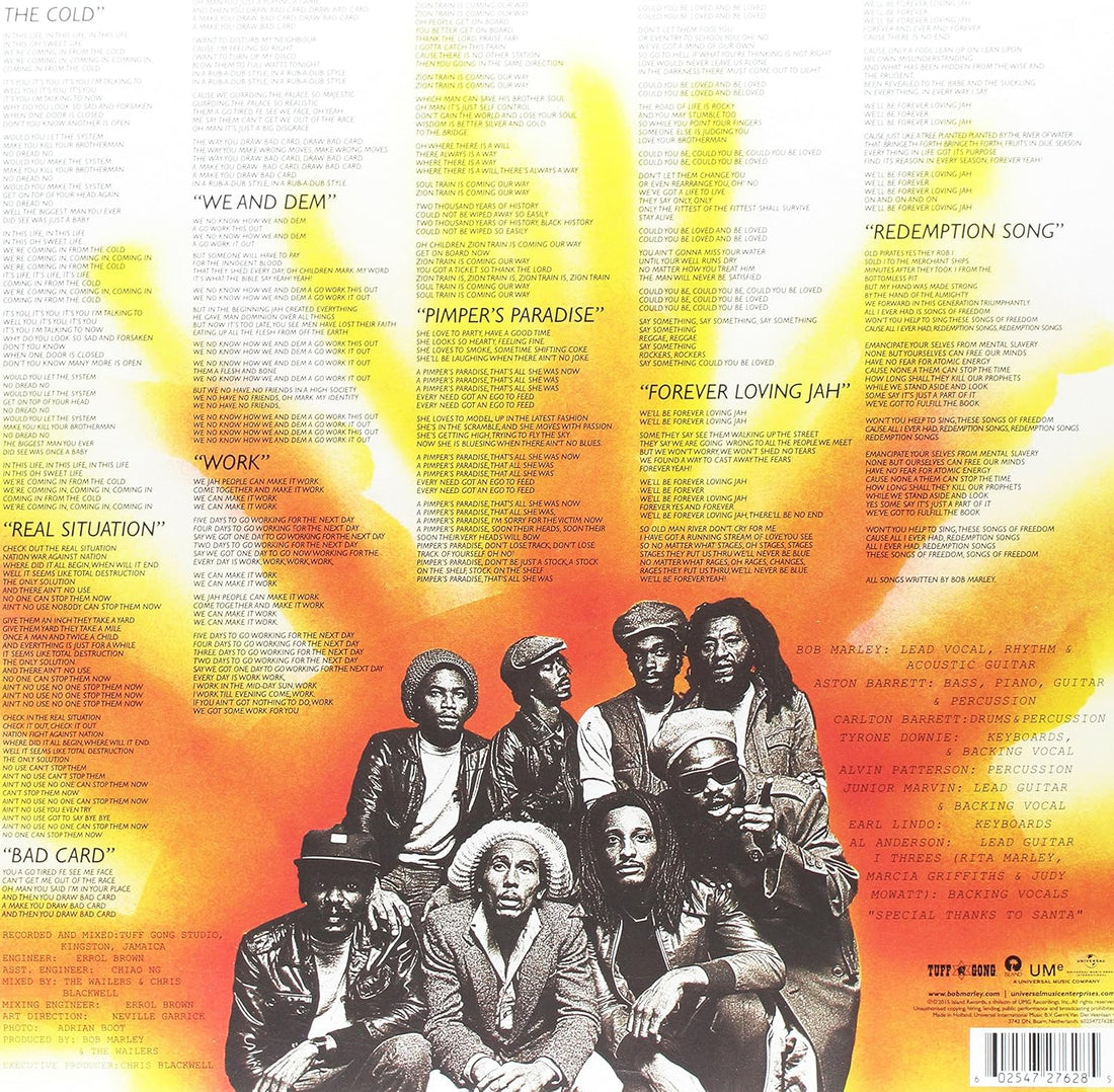 Bob Marley & The Wailers - Uprising - Vinyl |