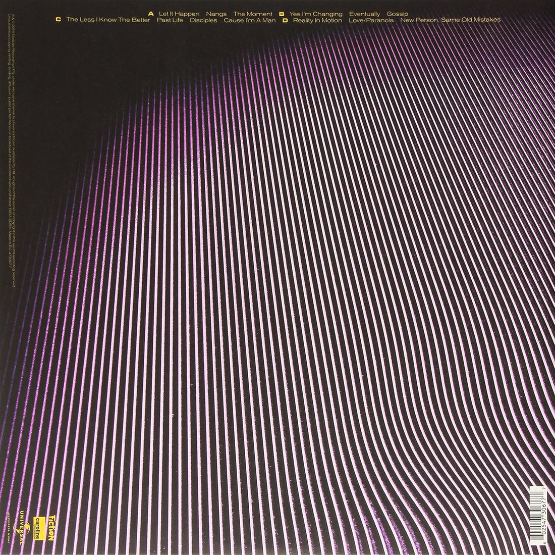 Tame Impala - Currents - Vinyl |