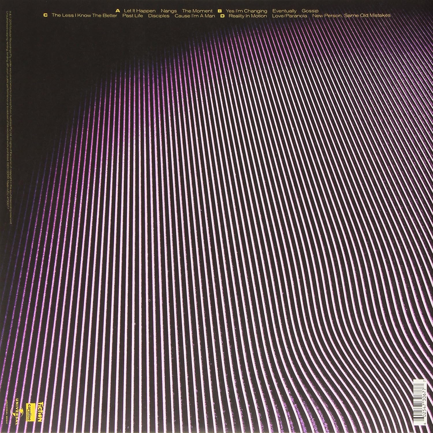 Tame Impala - Currents - Vinyl |