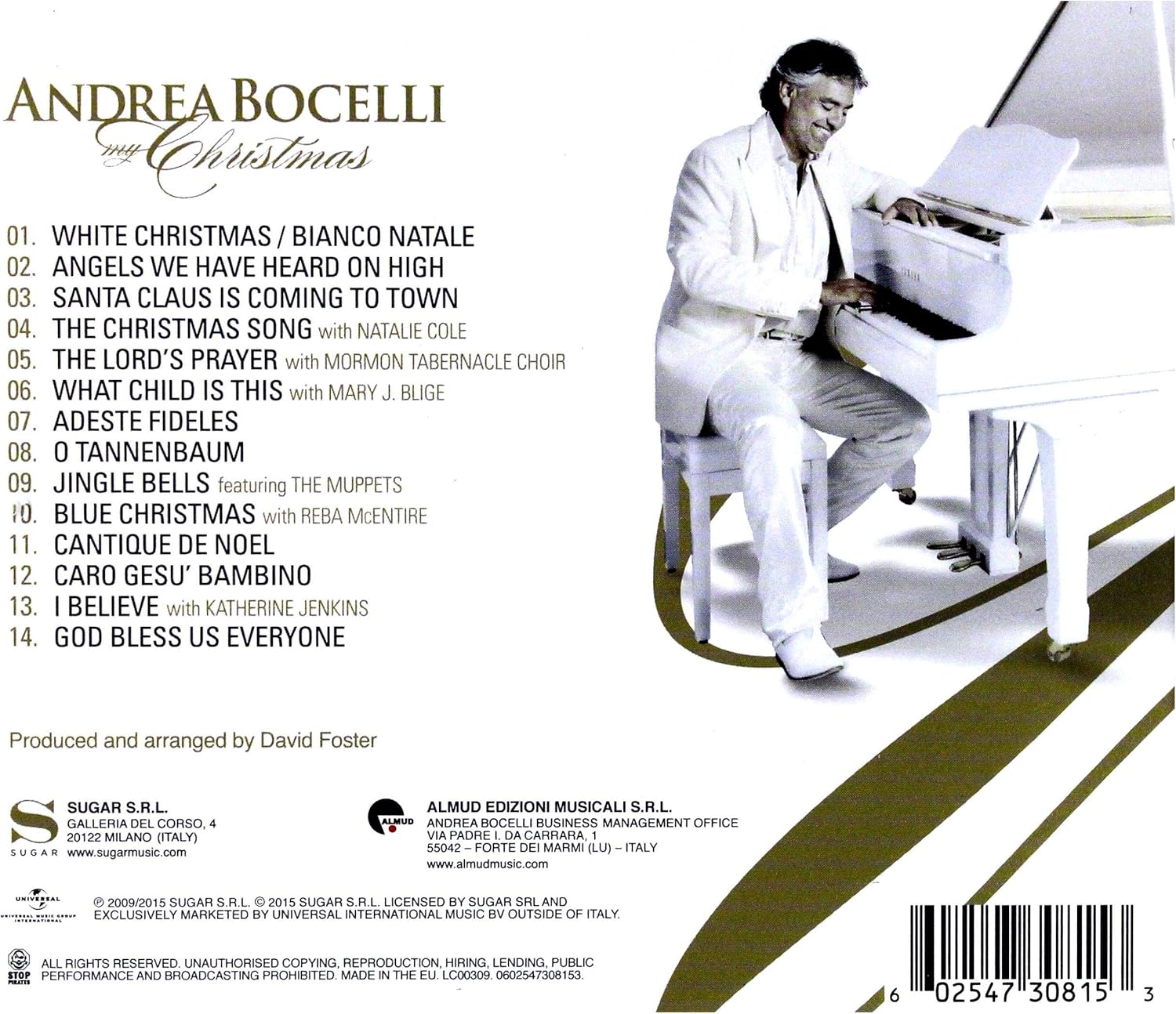 Andrea Bocelli - My Christmas - CD
