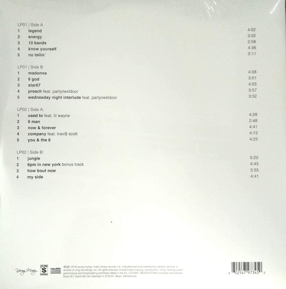 Drake - If You'Re Reading This It'S Too Late - Vinyl |