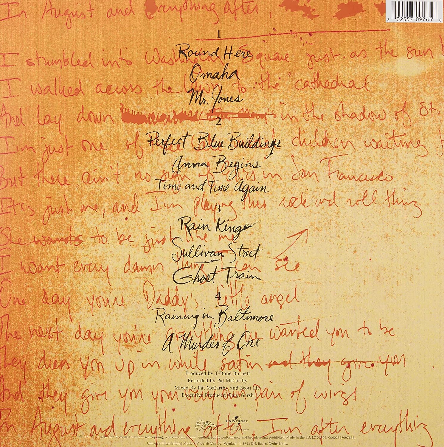 Counting Crows - August And Everything After - Vinyl |