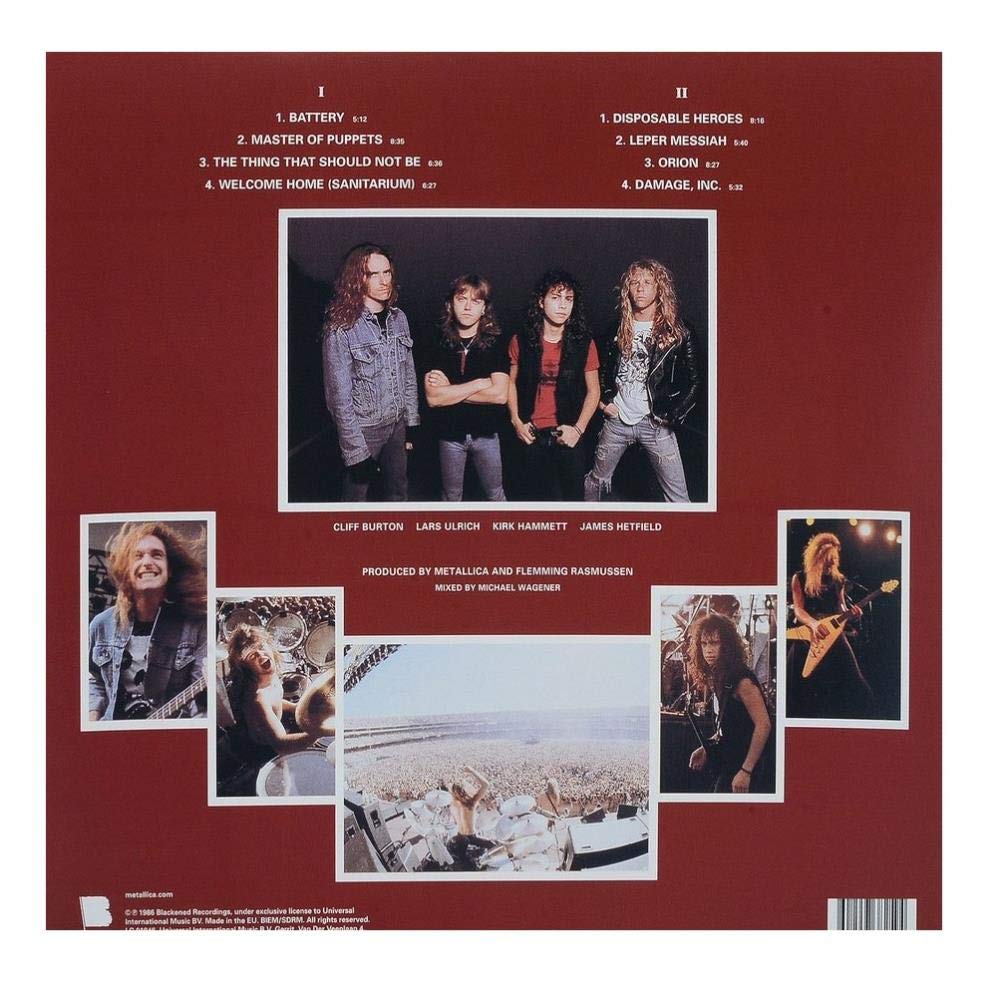 Metallica - Master Of Puppets - Vinyl |