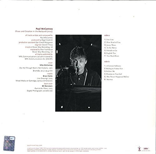 Paul Mccartney - Chaos And Creation In The Backyard - Vinyl |