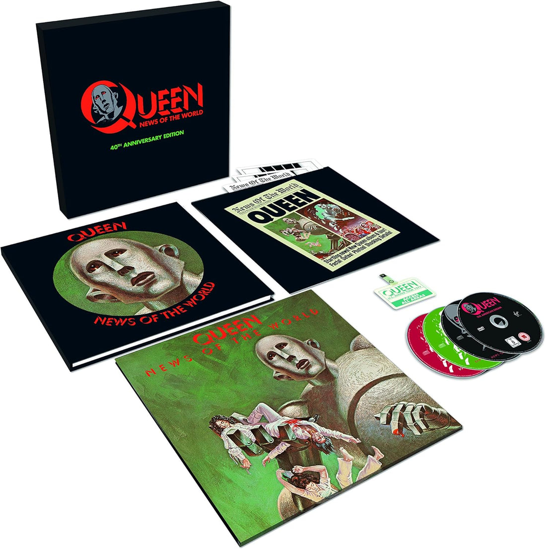 Queen - News Of The World [ Vinyl + 3 CD + DVD ] |