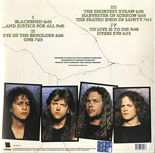 Metallica - And Justice For All - Vinyl |