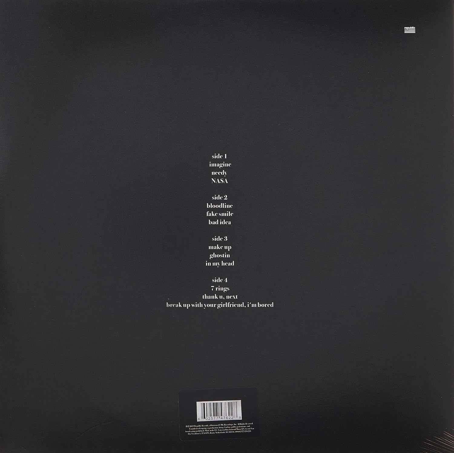 Ariana Grande - Thank U, Next - Vinyl |