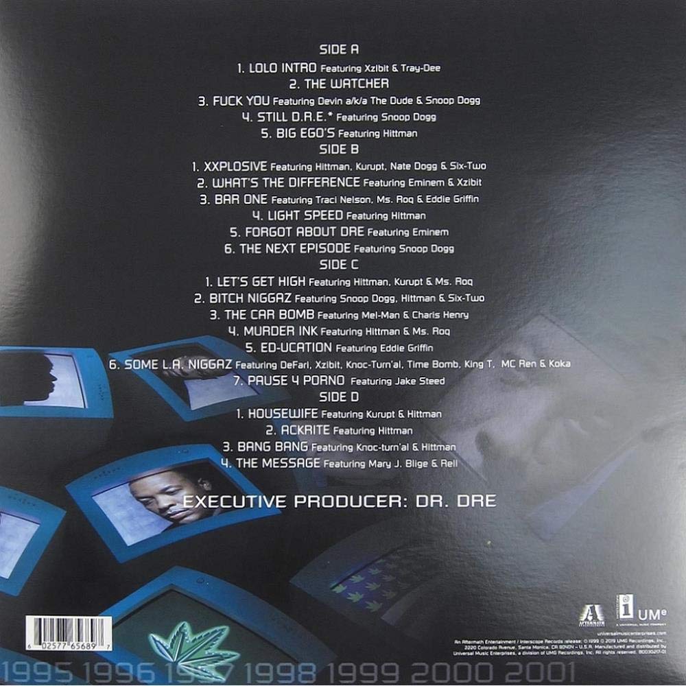 Dr. Dre - 2001 - Vinyl |