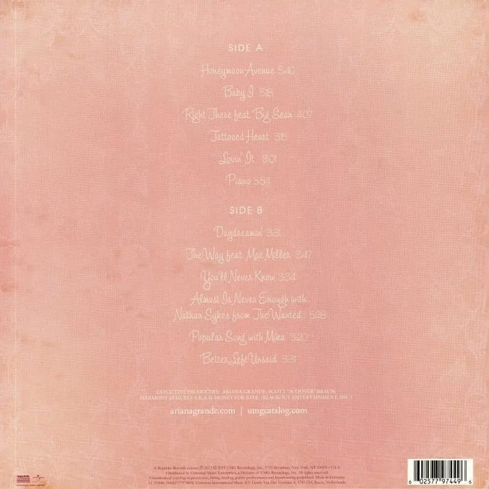 Ariana Grande - Yours Truly - Vinyl |