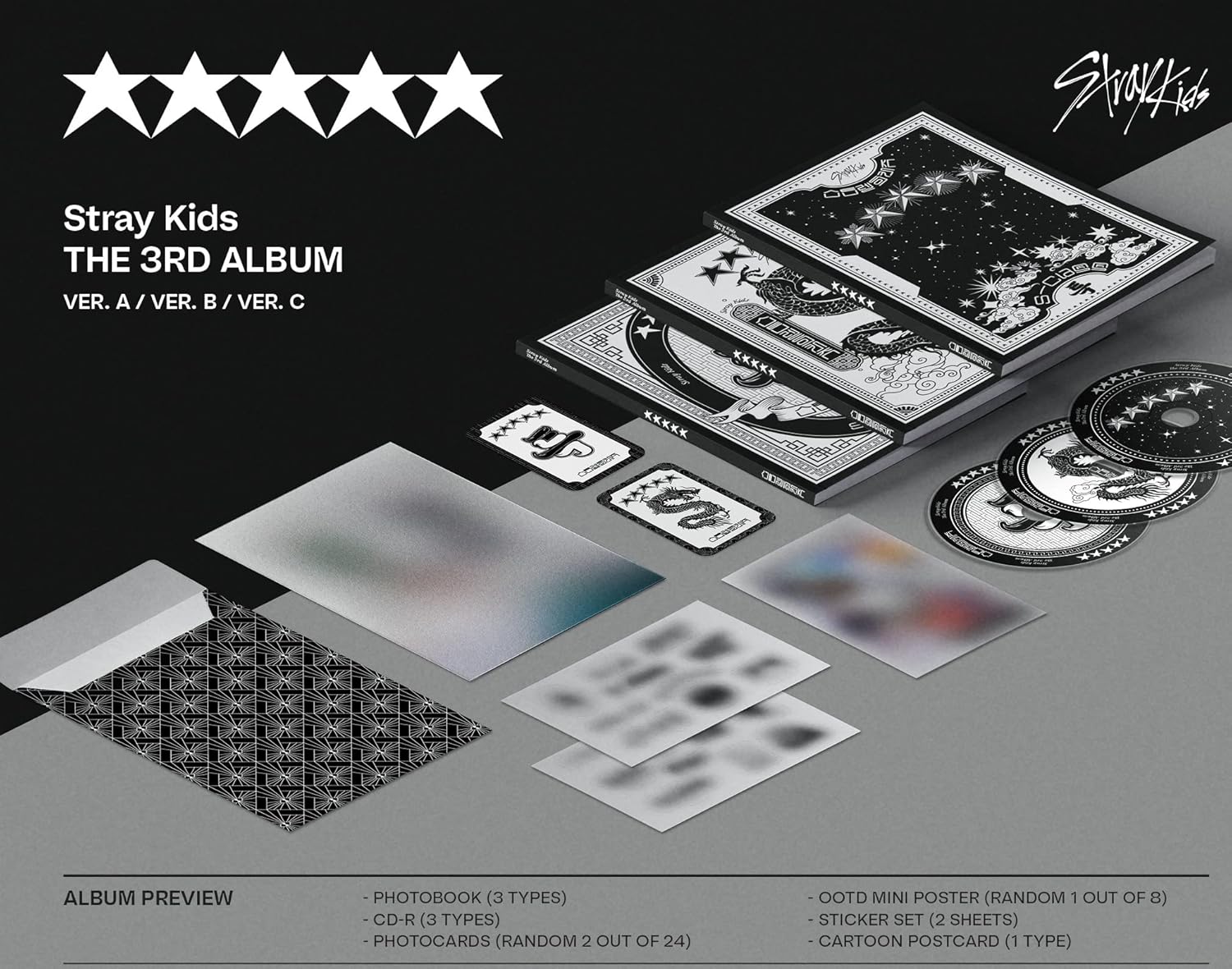 Stray Kids - Stray Kids 3Rd Album - 5-Star  - CD
