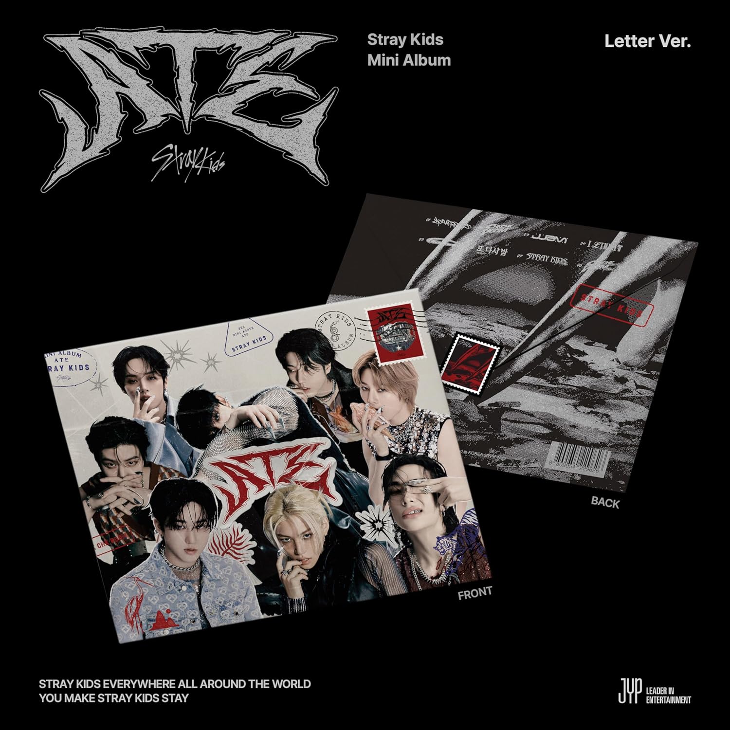 Stray Kids - Ate (Photocard+Postcard+Letter Envelop) - CD