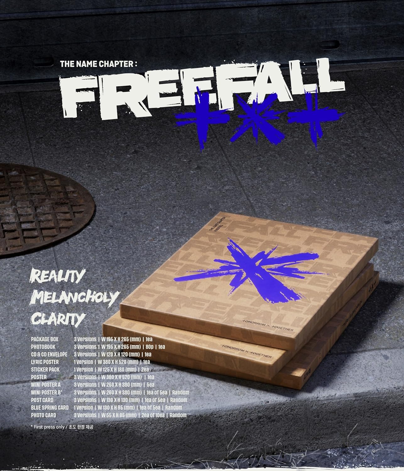 Tomorrow X Together - The Name Chapter : Freefal - CD