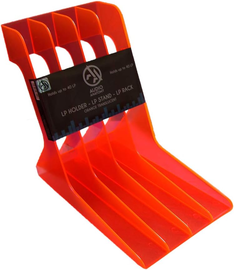 Vinyl Holder - (Orange Translucent) |
