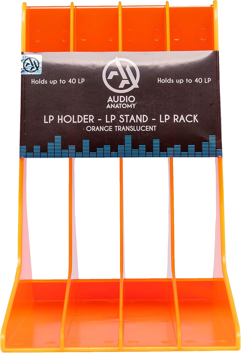 Vinyl Holder - (Orange Translucent) |