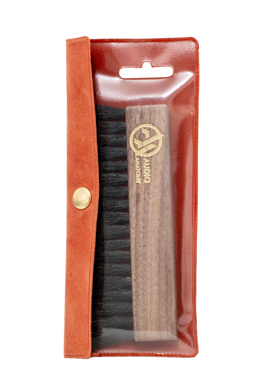 Walnut Wood Brush With Antistatic Goat And Nylon Fiber 