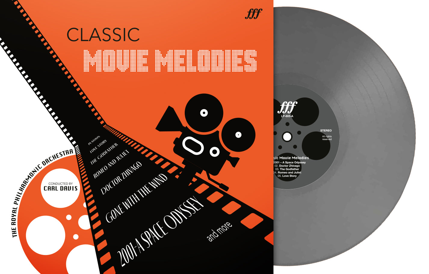 Various Artists - Classic Movie Melodies (The Godfather, Gone With The Wind, Dr. Zhivago Etc.) - Color Vinyl