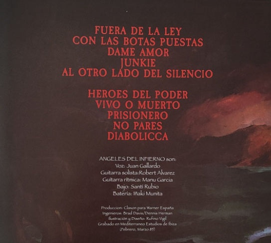 Angeles Del Infeirnpo - Diabolica - Vinyl |